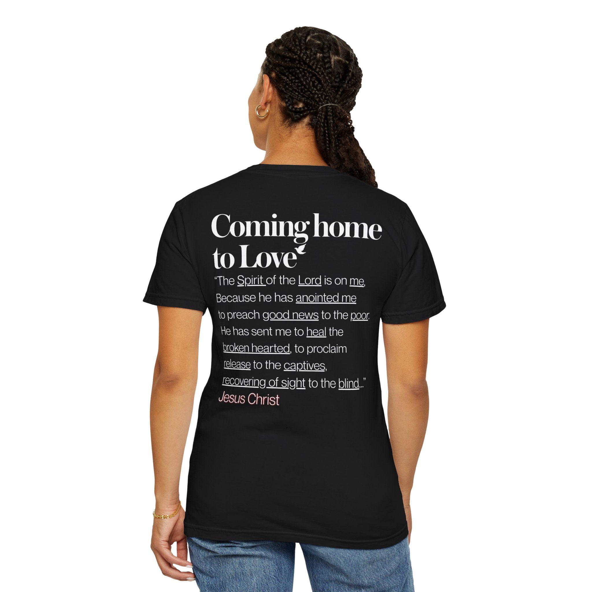 Jesus Invites Us Home! Cotton Tee