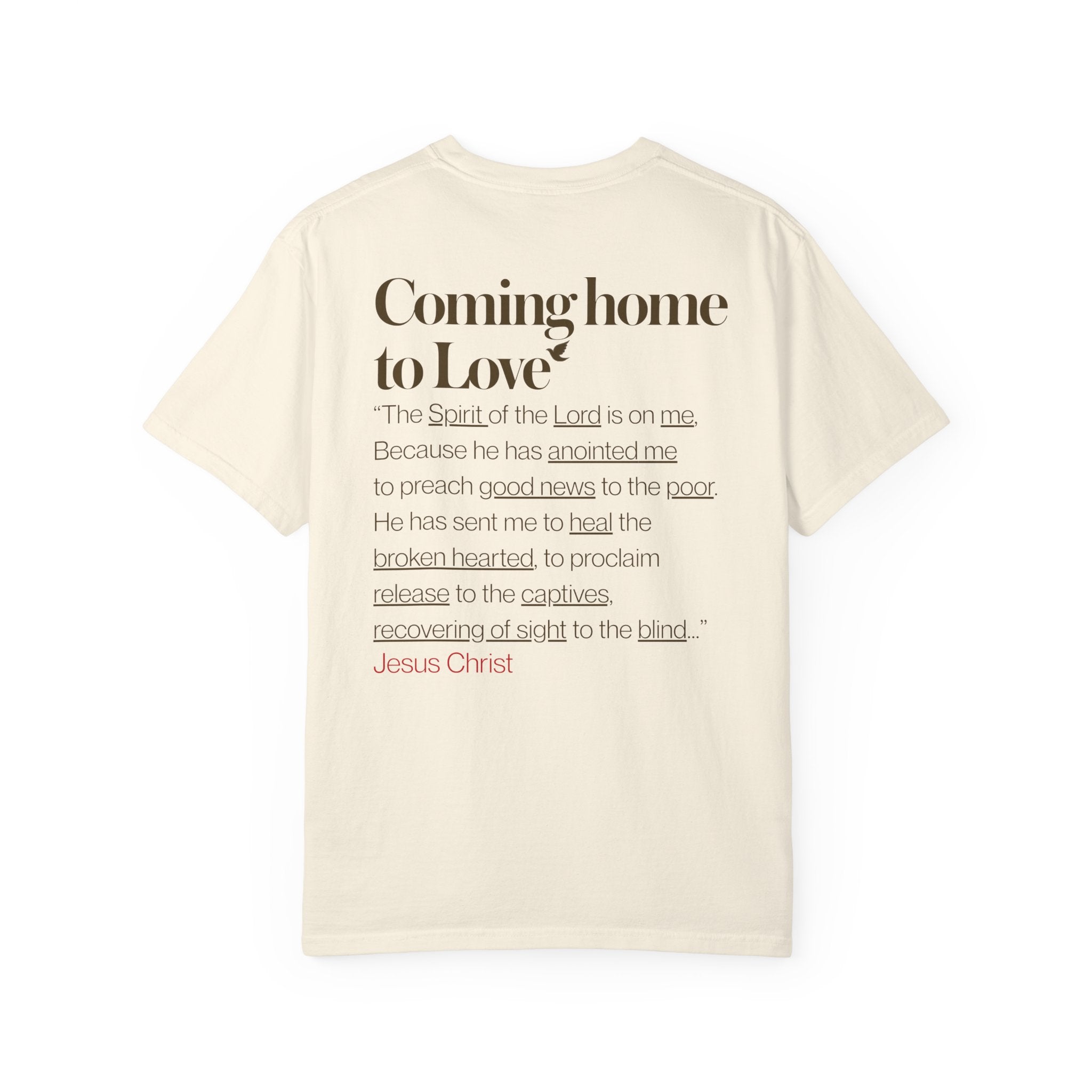 Jesus Invites Us Home! Cotton Tee