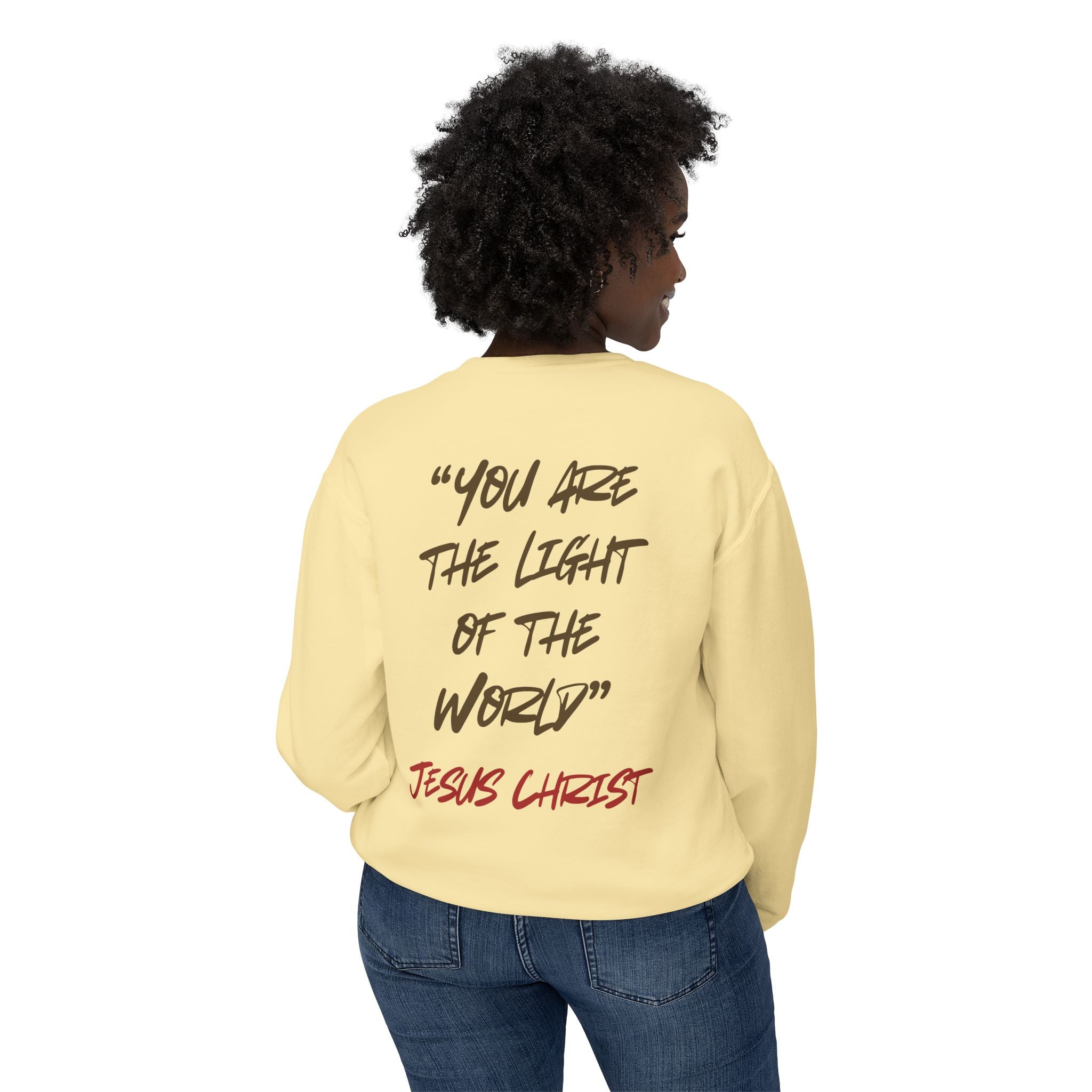Light of the World Cotton Crewneck