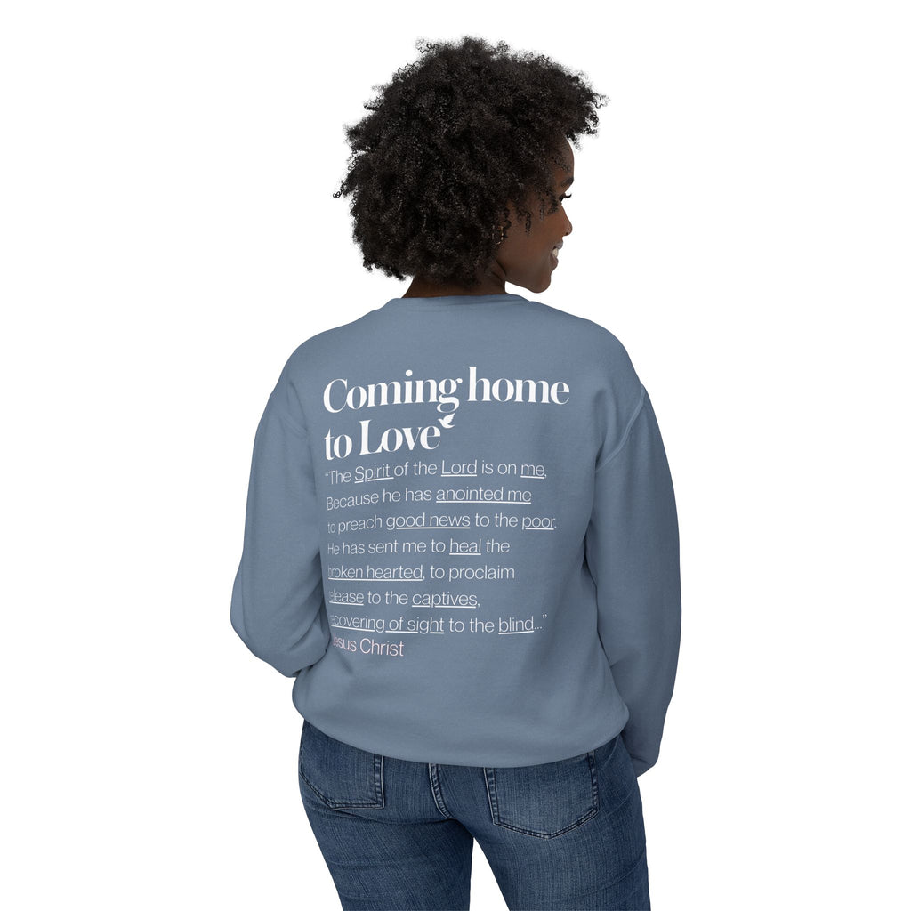 Jesus Invites Us Home! Cotton Crewneck