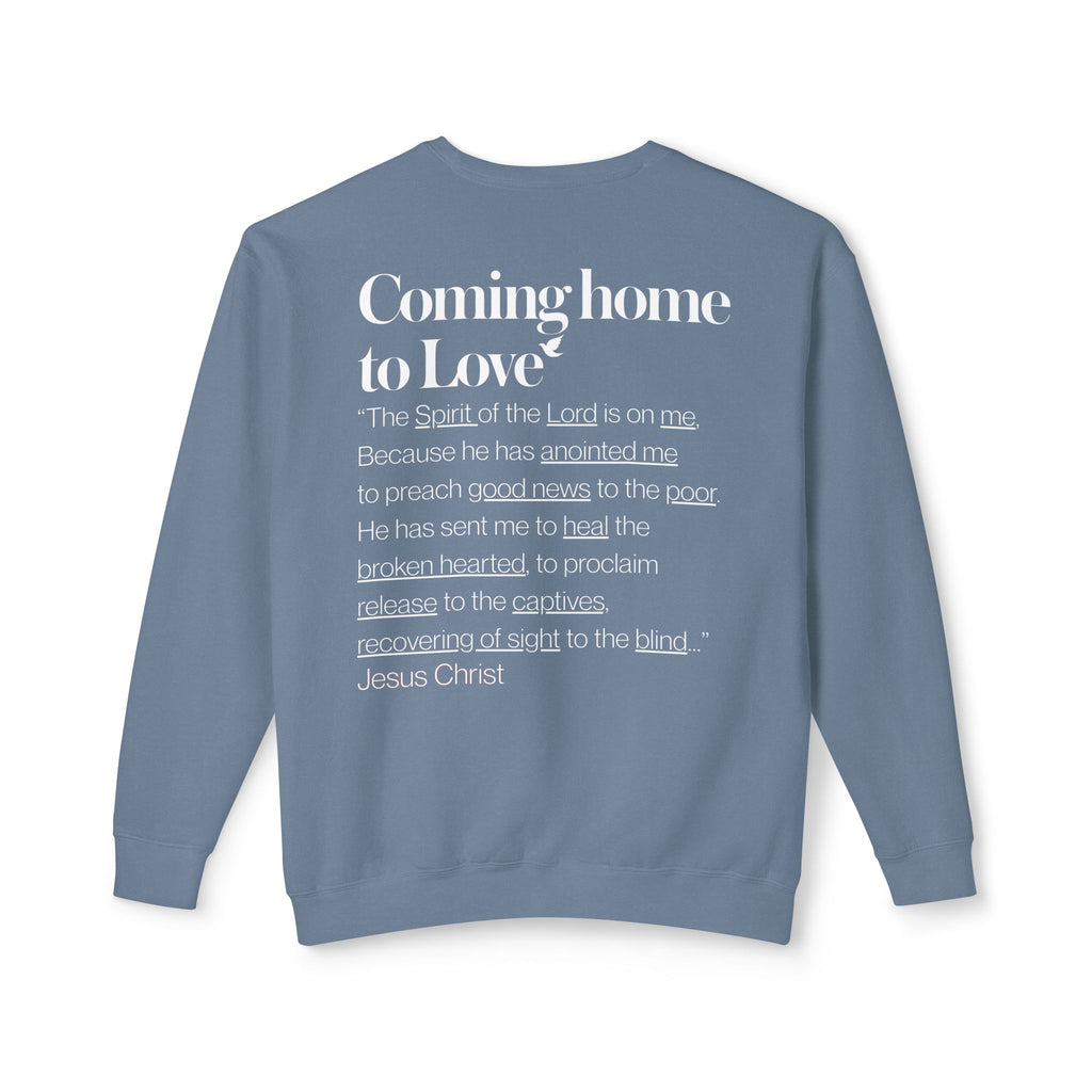 Jesus Invites Us Home! Cotton Crewneck