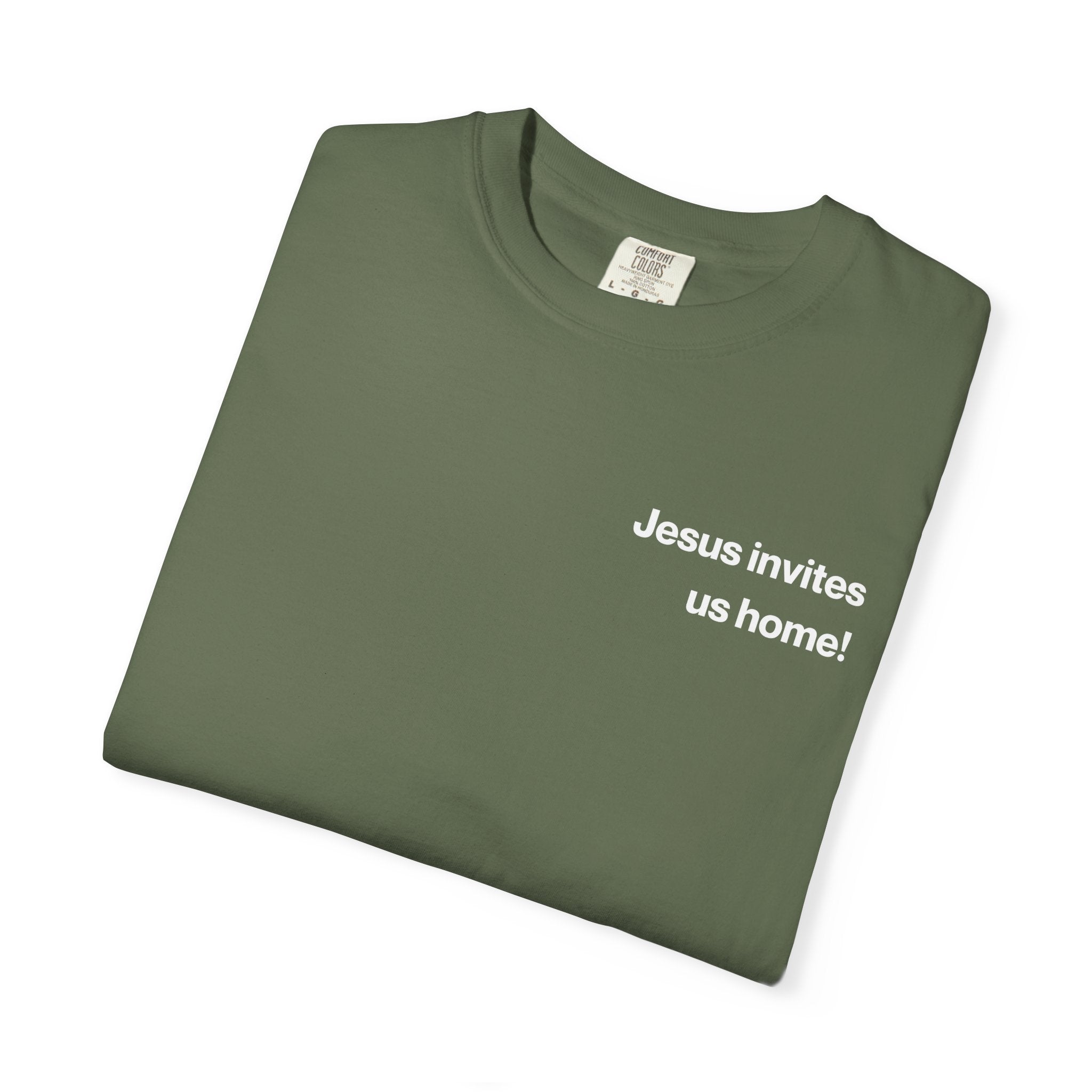 Jesus Invites Us Home! Cotton Tee