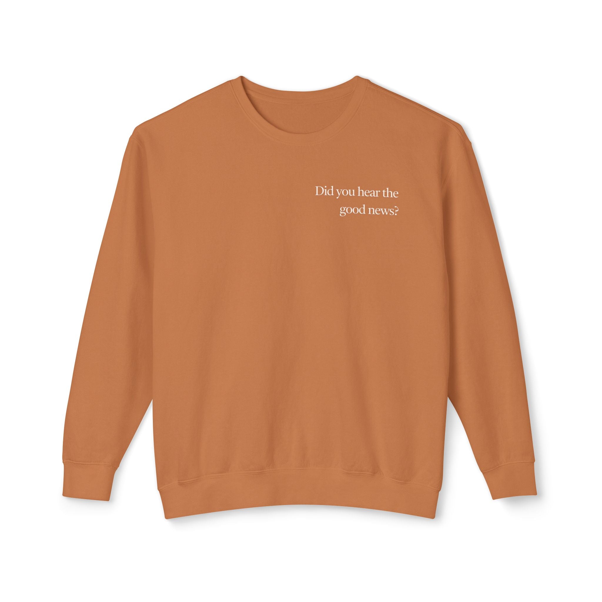 Best News Ever Cotton Crewneck