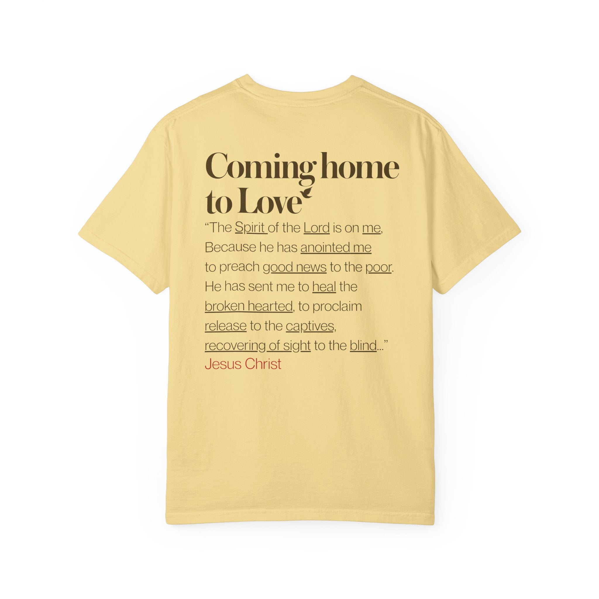 Jesus Invites Us Home! Cotton Tee