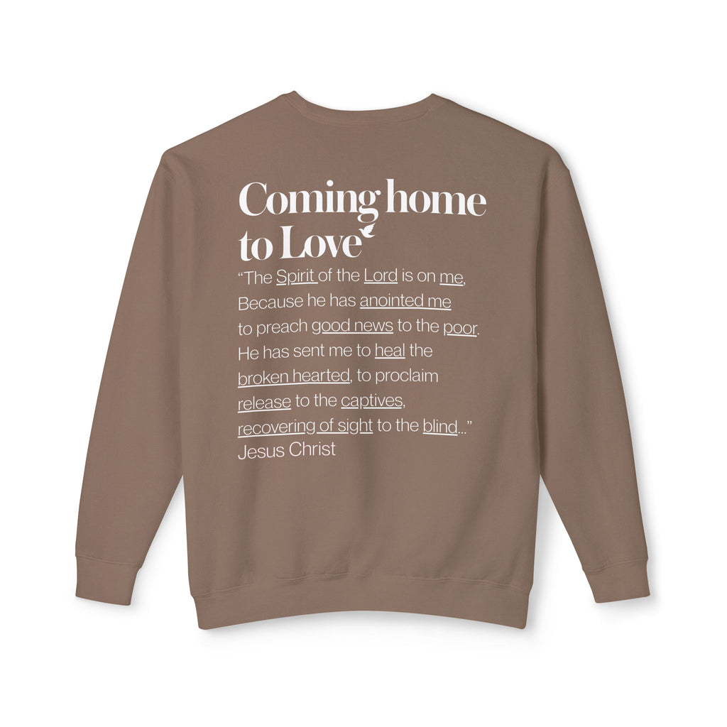 Jesus Invites Us Home! Cotton Crewneck