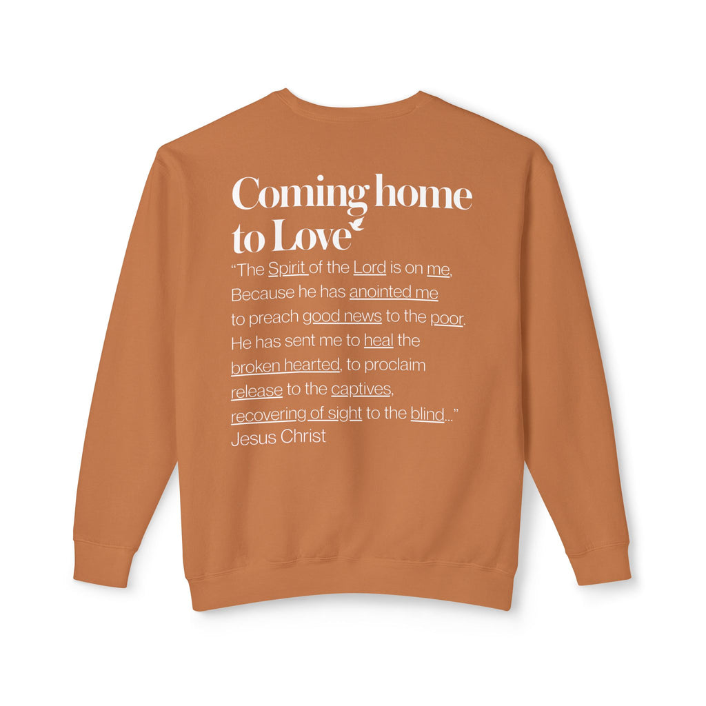 Jesus Invites Us Home! Cotton Crewneck