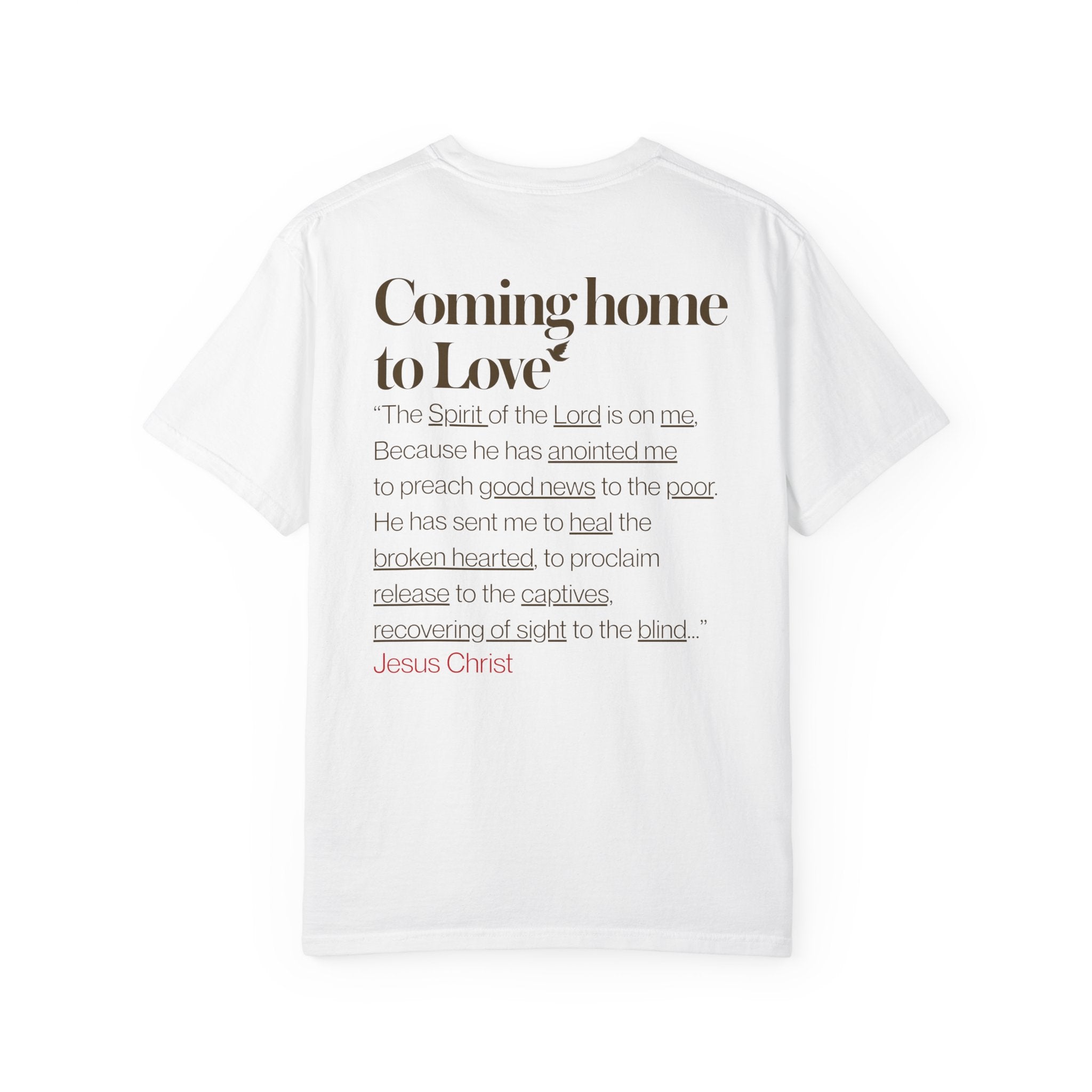 Jesus Invites Us Home! Cotton Tee